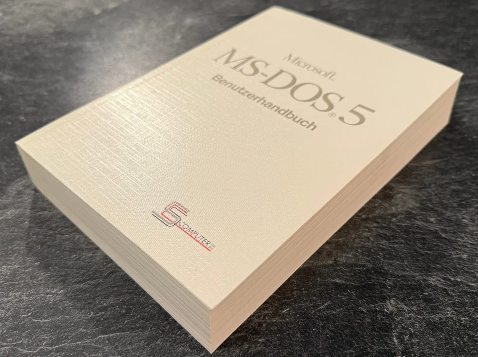 Microsoft MS-DOS 5 Original 3.5" Disks & Manual – New, Unused - Bild 3 von 4