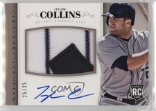 2014 Panini National Treasures Gold 25/25 Tyler Collins #216 Auto 0q3z