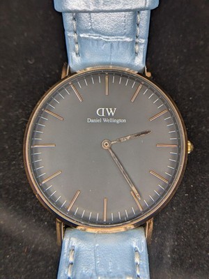 Daniel Wellington Petite Ashfield Watch Black Dial Quartz From Japan