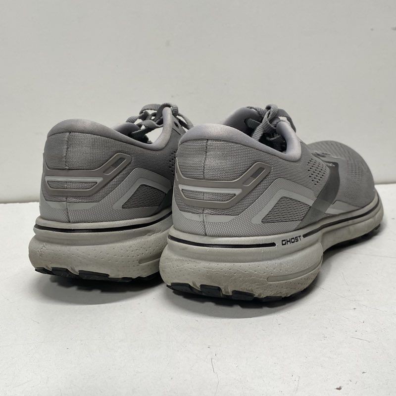 Brooks Ghost 15 Grey Solid Athletic Shoe Men Size… - image 6