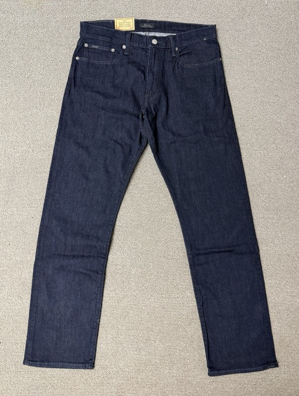Polo Ralph Lauren Hampton Relaxed Straight Men's Jeans - 32x32 - Dark Wash NWT