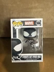 FUNKO POP SPIDER-MAN SYMBIOTE SUIT #1444 NEW HARD TO FIND BLACK/WHITE SPIDERMAN