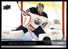 2020-21 Upper Deck #72 Mikko Koskinen Edmonton Oilers Hockey Card
