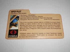 New ListingRARE/HIGH-GRADE COND. Hasbro "1983" G.I. Joe:ARAH Cobra Viper Pilot "FILE CARD"!