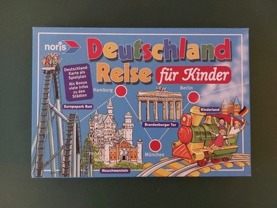 Noris - Deutschland Reise für Kinder - Brettspiel - Würfelspiel - 2004