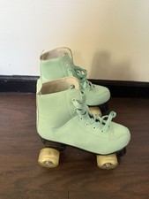 Mint Green Quad Roller Skates
