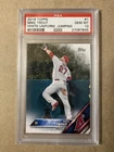2016 Topps - Mike Trout #1 White Uniform Jumping PSA 10