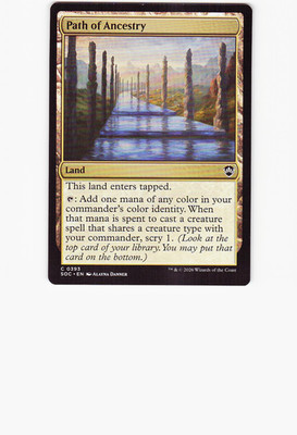 Path of Ancestry Commander: Secrets of Strixhaven Regular