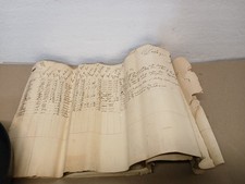 1906 train ledger and Departure schedule Antique Train Ephemera