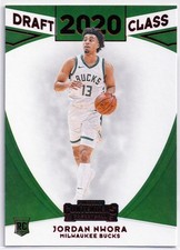 2020-21 Panini Contenders Jordan Nwora RC 2020 Draft Class #18 Red Bucks