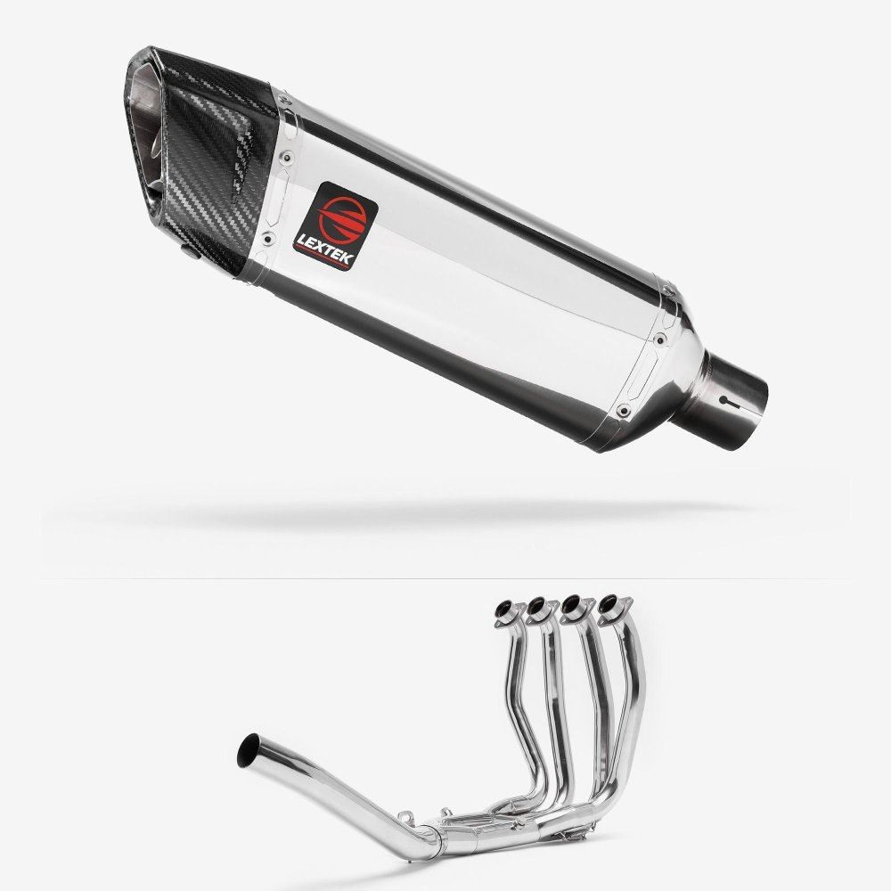 Lextek  Stainless Steel SP4 Exhaust System for Suzuki GSX1300R Hayabusa (21-24)