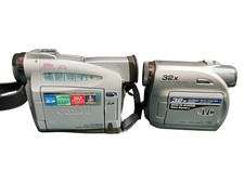 Lot Canon and JVC Camcorders Untested Mini DV NTSC ZR 25 MC For Parts / Repair