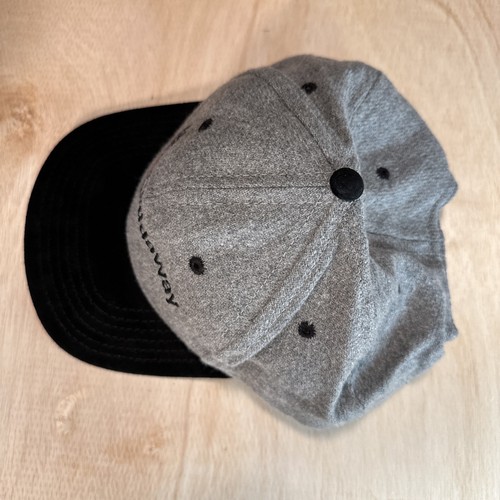 USF Reddaway Mütze Kappe Strapback Wolle Wildleder Leder grau Transport LKW - Bild 13 von 13