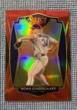 2021 Panini Select - Premier Noah Syndergaard #154 Red Prizm /199