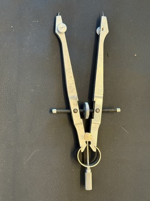 Vintage TACRO Germany Precision Drafting Bow Compass Divider Tool 7 