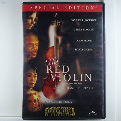 The Red Violin DVD 1998 Special Edition Samuel L. Jackson François