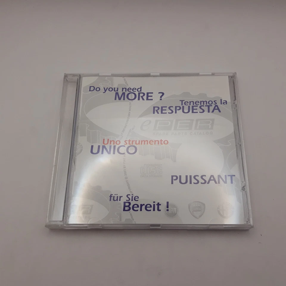 Manuale di officina per assistenza tecnica su DVD catalogo Ricambi specifici 03. - Immagine 2 di 4