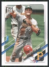 2021 Topps #216 Adam Frazier Pittsburgh Pirates 51372