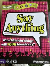 Say Anything Party Game-Northstar Games 2015-Complete Ex Condition-30 Awards