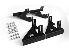 2 Amp Amplifier Rack Audio Systems Stacking Brackets for...