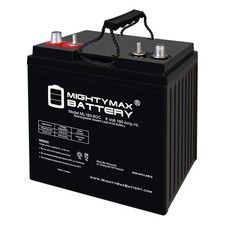 Mighty Max 8V 180Ah Dual Terminal Battery Compatible With Golf Carts, Golf Cars