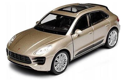Modèle De Voiture Porsche Macan Turbo 2014 - Échelle 1/34-1/39 En Métal - Portes Ouvrantes - Environ 11 Cm
