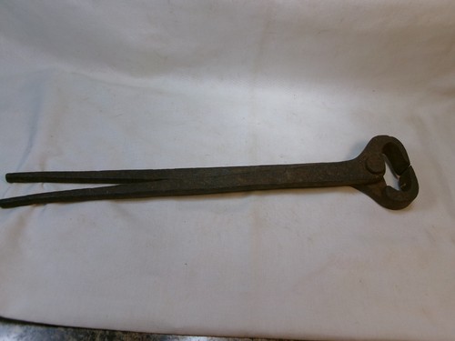 Antike Enderes F13 Pferdezange 13,75" Hufschmied Hufpfleger Schmied Werkzeug - Bild 2 von 5