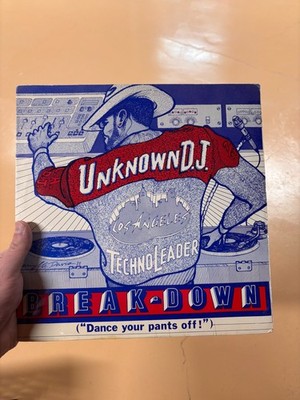 The Unknown D.J.   Break-Down Dance Your Pants Off Sealed Dented Corners