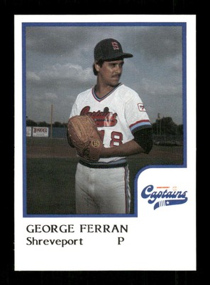 1986 Procards Shreveport Captains George Ferran BXCP28