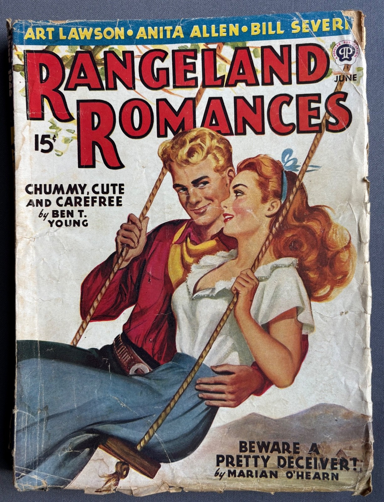 Rangeland Romances Magazine Pulp June 1946