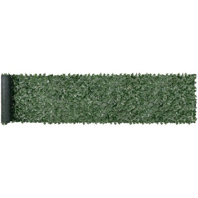 39x198in Modular Ivy Privacy Fence   Cuttable, Zip-Tie Install, Wind-Resistant