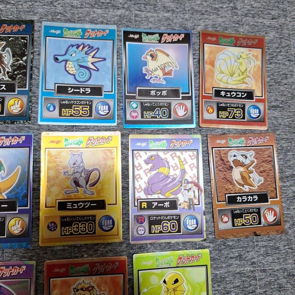 Eevee Dragonite Get Card Japanese MP Vintage Card Rare Pokemon TCG Official Coll - Image 4 of 4