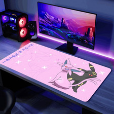 Pok mon Umbreon Mouse Pad XL Gaming Desk Mat FPH489