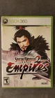 Samurai Warriors 2: Empires Xbox 360 CIB with manual