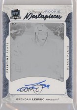 2016-17 Upper Deck The Cup Printing Plate Black 1/1 Brendan Leipsic Auto 7ez