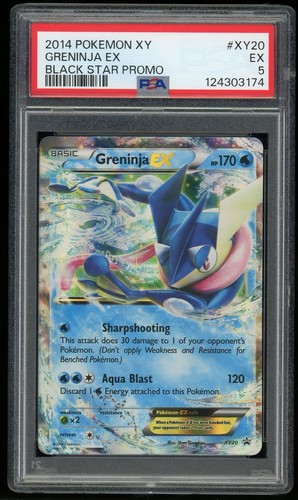 Greninja-EX graded PSA 5 for sale on eBay