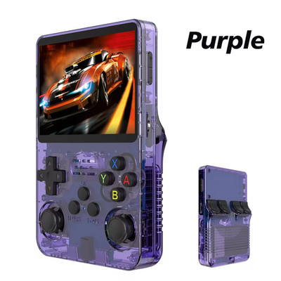 R36S Retro Handheld Video Game Console Linux System 3.5 Inch IPS Screen R35S Pro