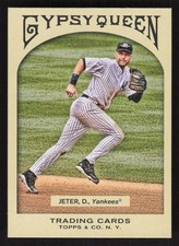 2011 Topps Gypsy Queen Derek Jeter #90 New York Yankees