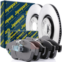 Japanparts Bremsscheiben Satz + BremsbeläGe Vorne Fiat Bravo II Stilo Mito 1.3