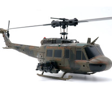 RC UH-1 Huey Helicopter 2.4G Remote Control Camouflage Gyro Stabilised Quality