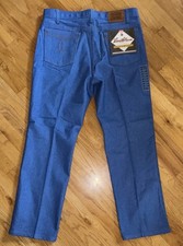 Vintage 90 s Levi Strauss Action Jeans 38x30 Brown Tab New With Tags