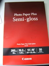 CANON PHOTO PAPER PRO SEMI-GLOSS 13 X 19" 50 SHEETS NOS