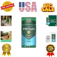 Men's Deodorant, Antiperspirant Stick, Triple Odor Defense Invisible Solid, 4...