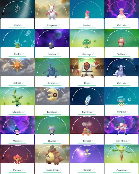 🌍 Pokémon GO – Non-Shiny Regional Pokémon & variants 🌍 | eBay