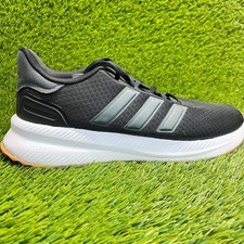 Adidas X PLR Path Mens Size 11 Black White Gum Athletic Running Shoes Sneakers