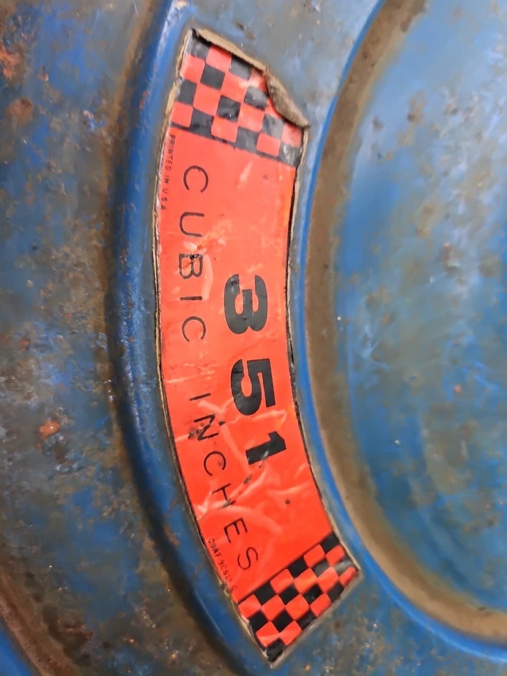 Conjunto filtro aire Ford 351 años 60’s-70’s, Mercury, OEM Mustang despegue Foto 2 de 4