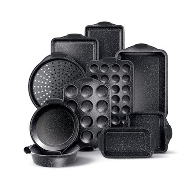 Country Kitchen Nonstick Stackable Bakeware Set - Durable, Easy Release Bakin...