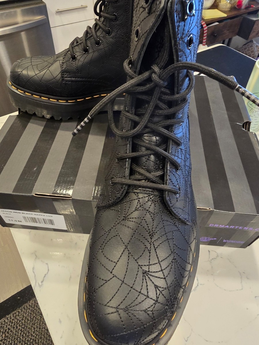 Dr. Martens Jadon Platform x Wednesday - Black 32224001 RARE