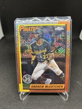 2025 Topps Series 1 Andrew McCutchen Mojo Silver pack Topps Chrome #T90C-95