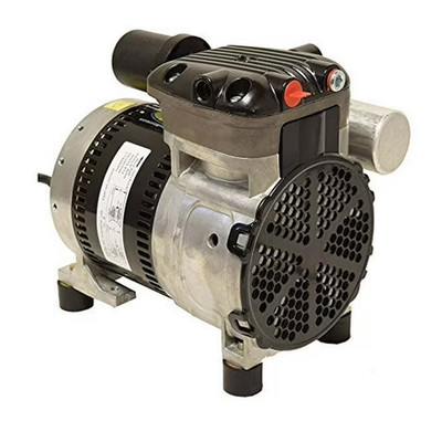 NEW Gast 2.3 cfm Piston Air Compressor Vacuum Pump 110V Veneer Aeration